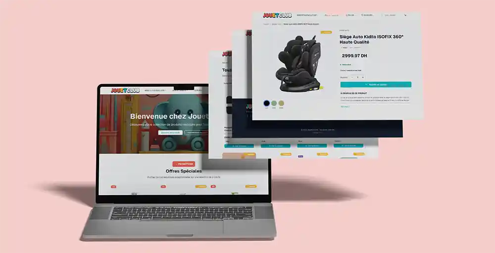 Site e-commerce Jouet Club